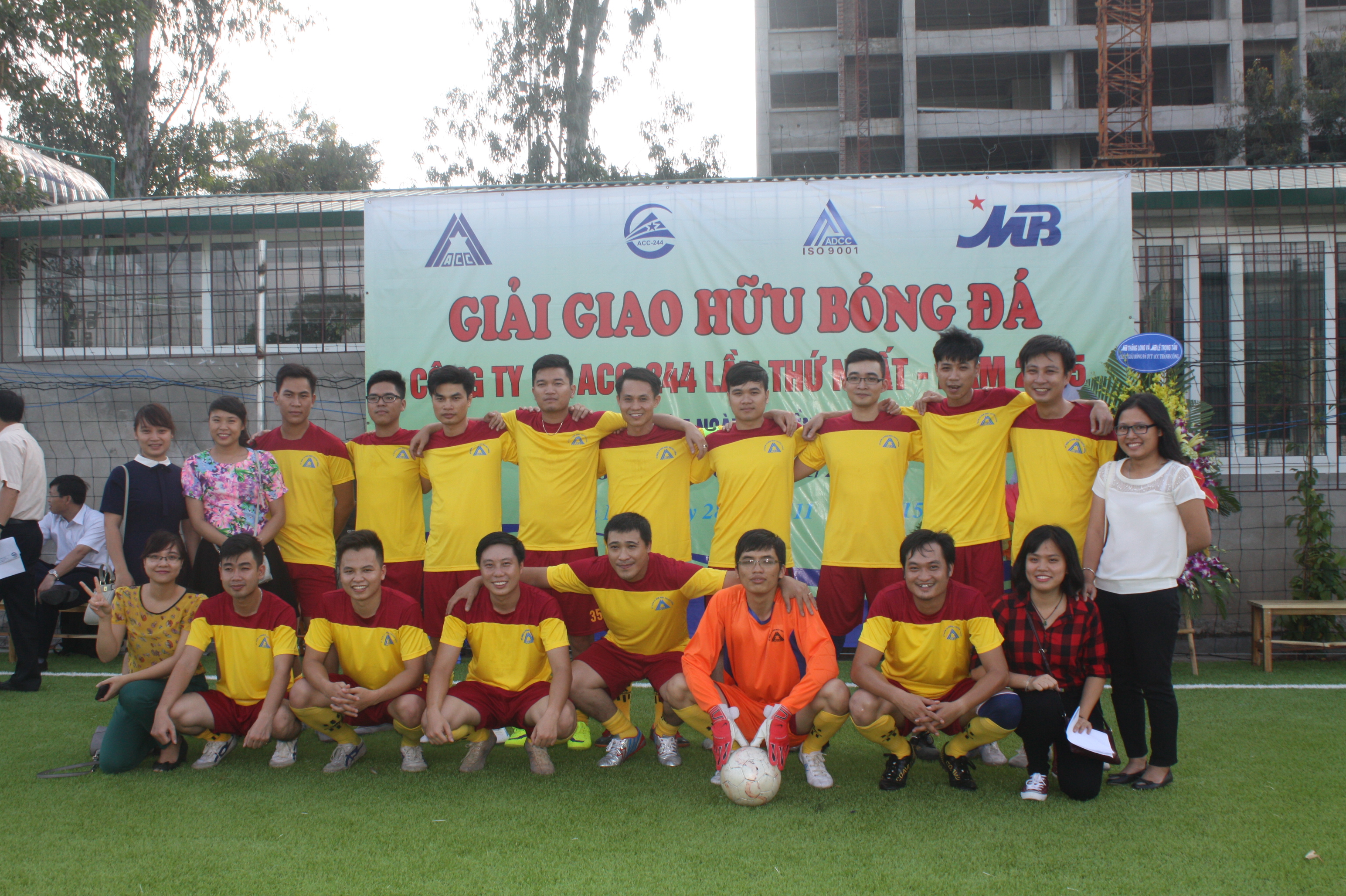  Giải giao hữu bóng đá ACC244 lần thứ 1 - năm 2015