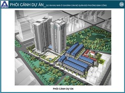 Dự án Khu nhà ở gia đình cán bộ quân đội D22