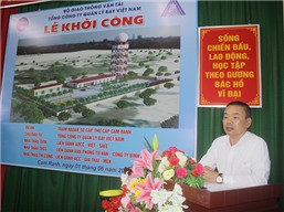 Khởi công xây dựng công trình “Trạm Ra đa sơ cấp, thứ cấp Cam Ranh”