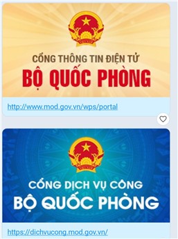Cổng TTĐT BQP
