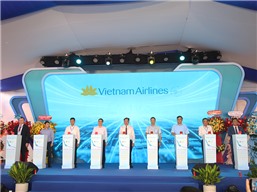Lễ khởi công Dự án đầu tư Xây dựng và kinh doanh dịch vụ sửa chữa, bảo dưỡng phương tiện, trang thiết bị hàng không và dịch vụ phục vụ kỹ thuật thương mại mặt đất số 1 tại Cảng HKQT Long Thành